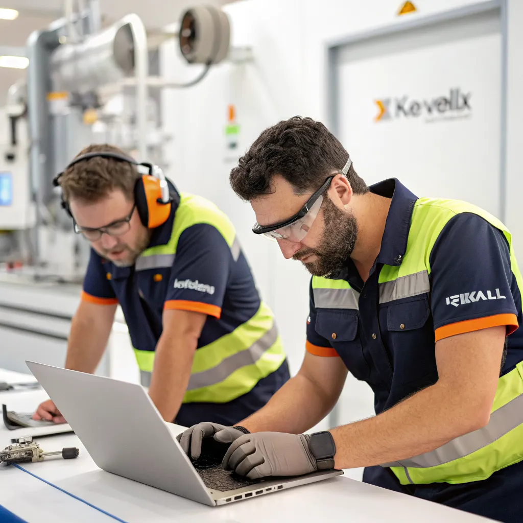Keravelix technicians at work